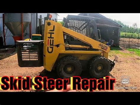 skid steer hydraulic leak|gehl skid steer leak repair.